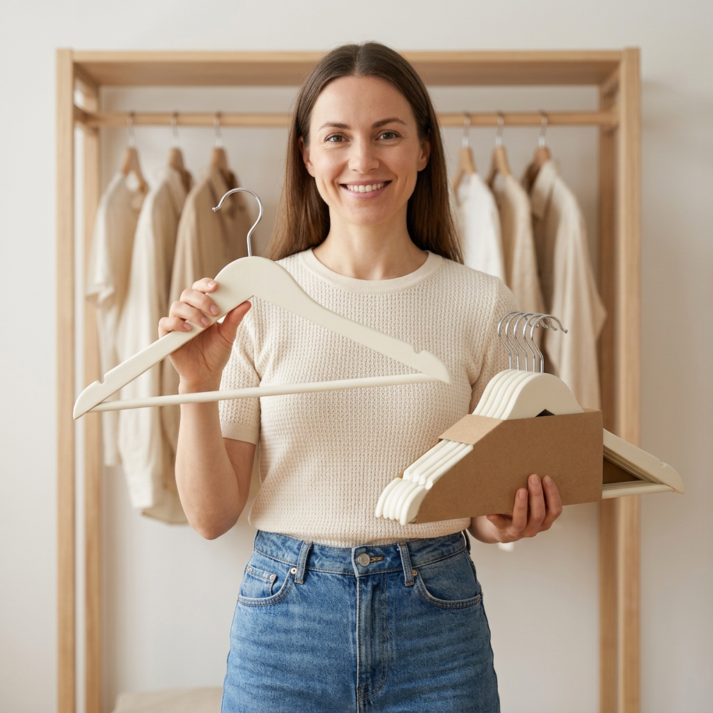 🤍 Closet Refresh | Minimalist Clothes Hangers | Elegant Everyday Wardrobe Organization