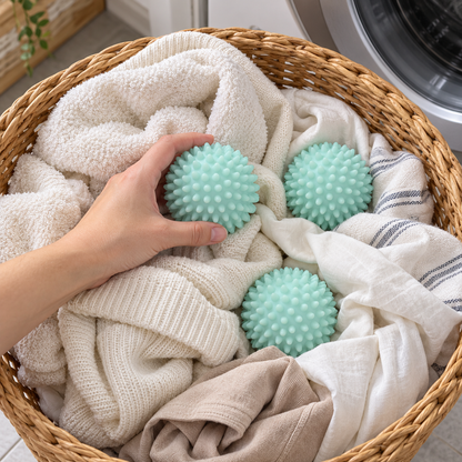 🫧 Laundry Care | Silicone Dryer Balls | Reusable Fabric Care Essentials