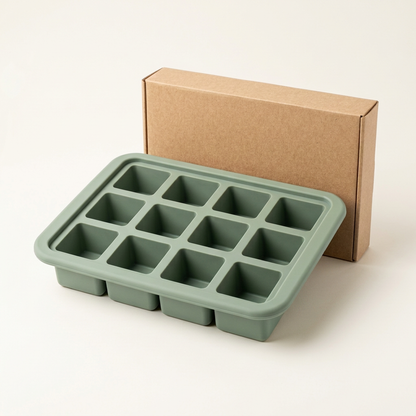 🧊 Chill in Style | 12-Cavity Ice Cube Tray | Reusable Kitchen Freezing Essential