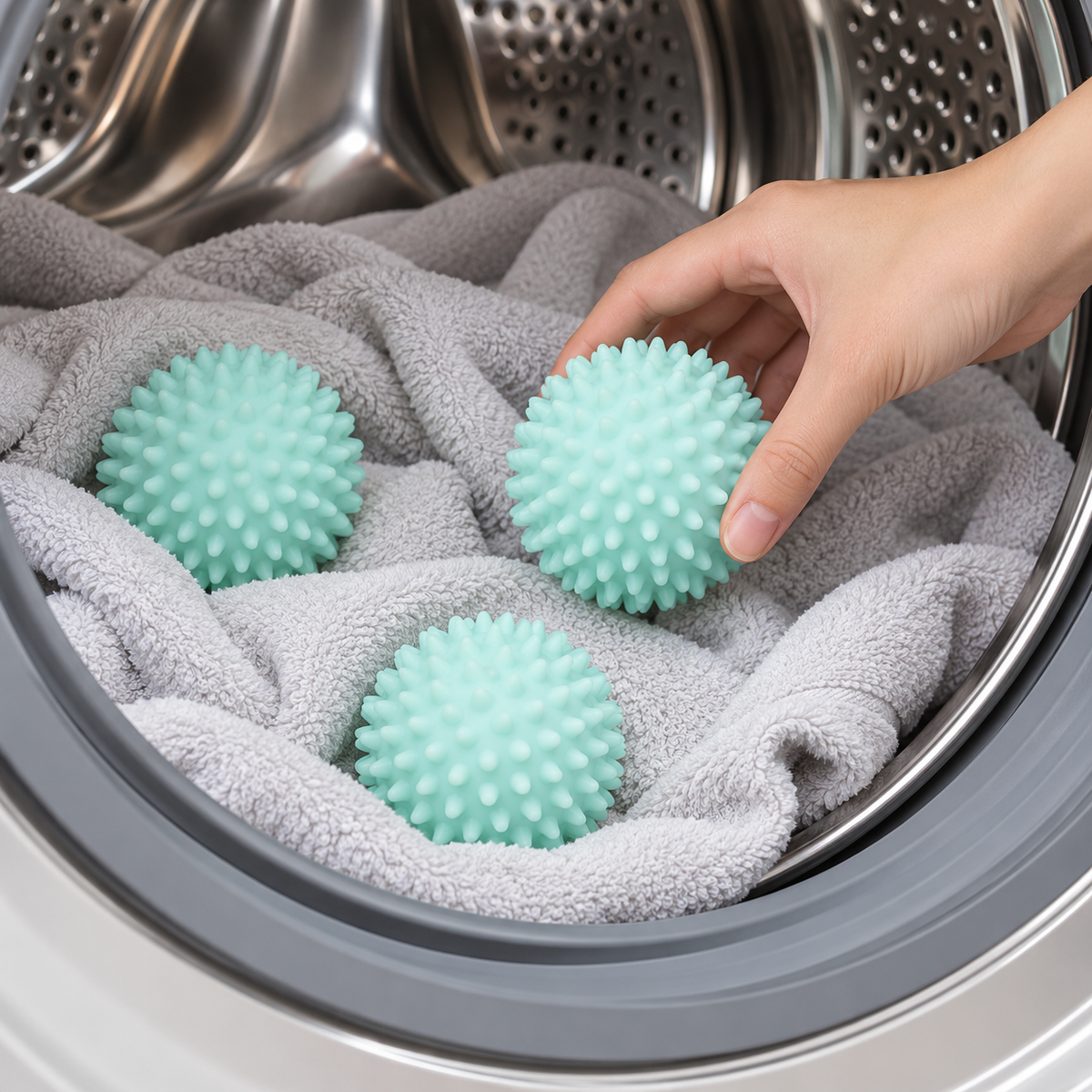 🫧 Laundry Care | Silicone Dryer Balls | Reusable Fabric Care Essentials
