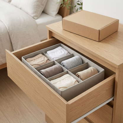 🧺 Organized Living | Fabric Drawer Organizer | Smart Storage for Everyday Essentials