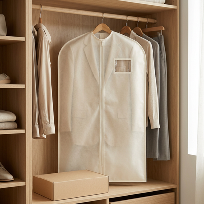 👔 Wardrobe Care | Garment Cover Bag | Elegant Clothing Protection