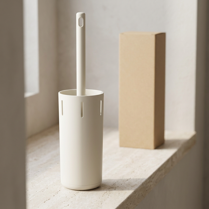 🛁 Bathroom Refresh | Modern Silicone Toilet Brush | Minimalist Cleaning & Storage Essential