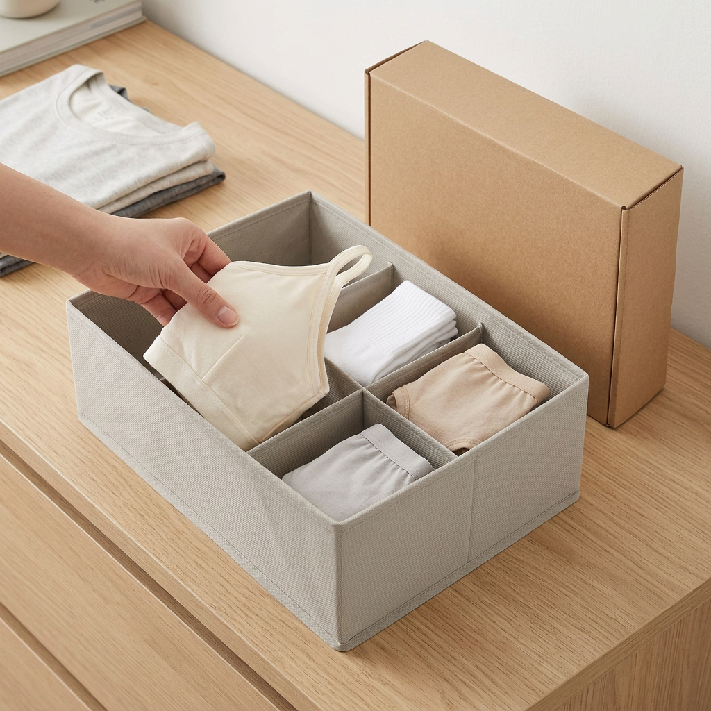 🧺 Organized Living | Fabric Drawer Organizer | Smart Storage for Everyday Essentials
