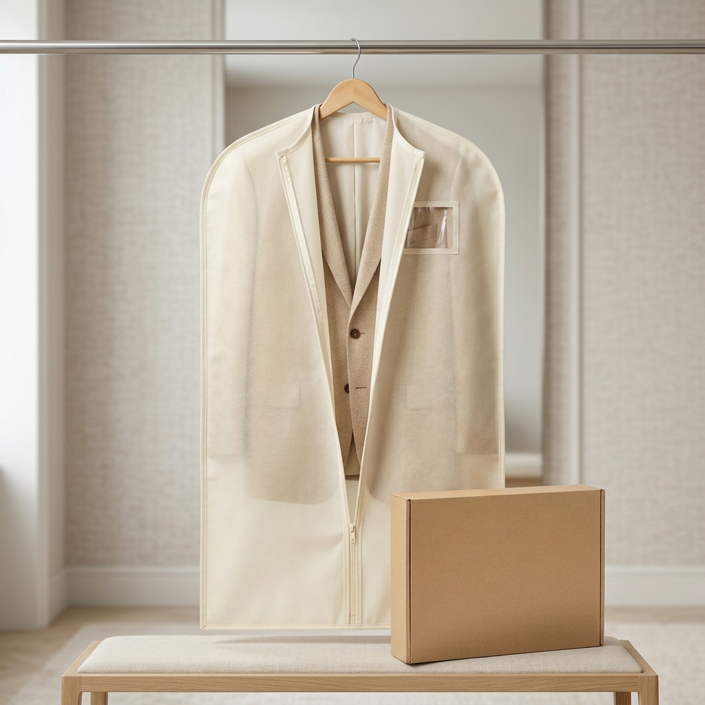👔 Wardrobe Care | Garment Cover Bag | Elegant Clothing Protection