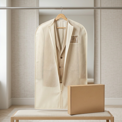 👔 Wardrobe Care | Garment Cover Bag | Elegant Clothing Protection